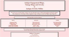 Desktop Screenshot of antique-jewelry-online.com